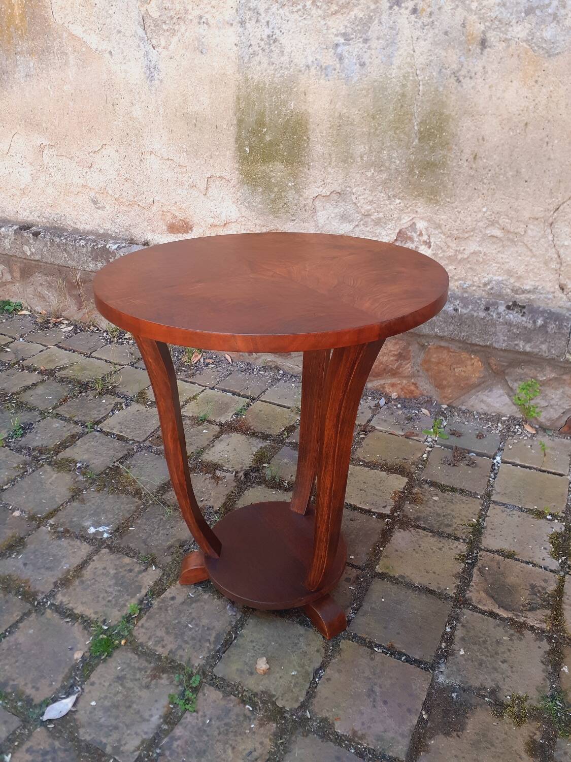 Art Deco Side Table from the 1950s