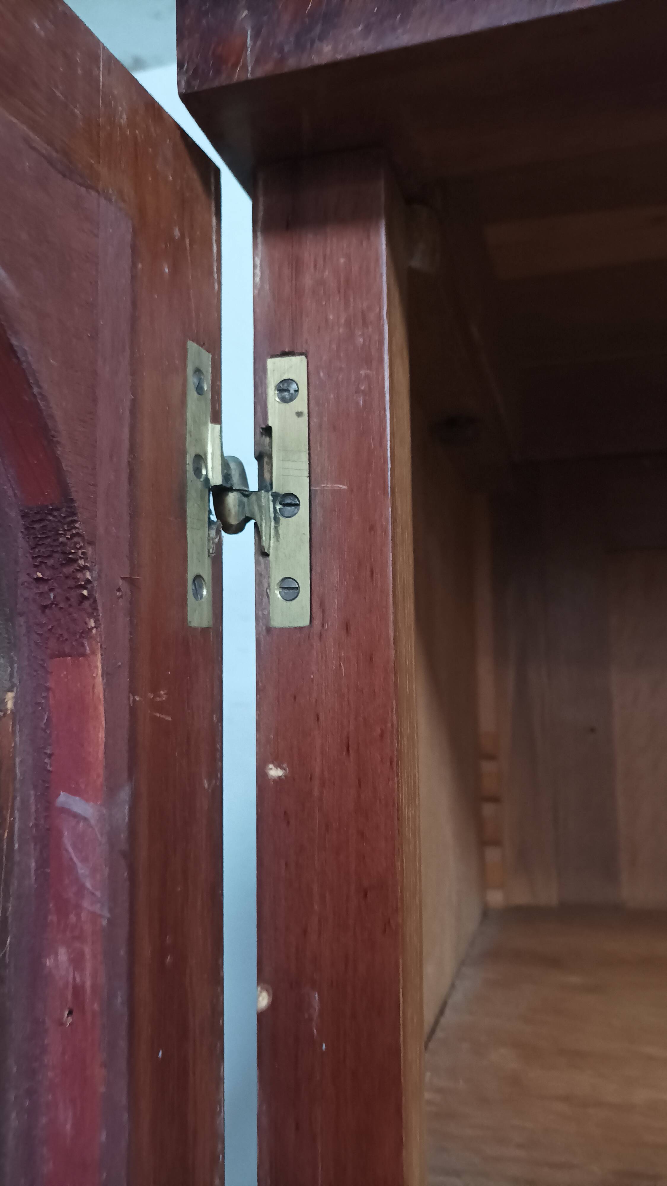 Louis XVI library in cedar burl