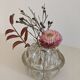 Pique flower vase soliflore vintage