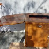 small wooden piece of furniture, vintage