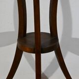 Small Mahogany Pedestal Table, Louis XVI Style – 1900