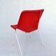 Danish plastic red chairs by Niels Gammelgaard for Ikea, 1984, set of 4