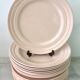 Set 16 earthenware plates from St Amand