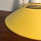 Memphis style metal pendant light from the 80s