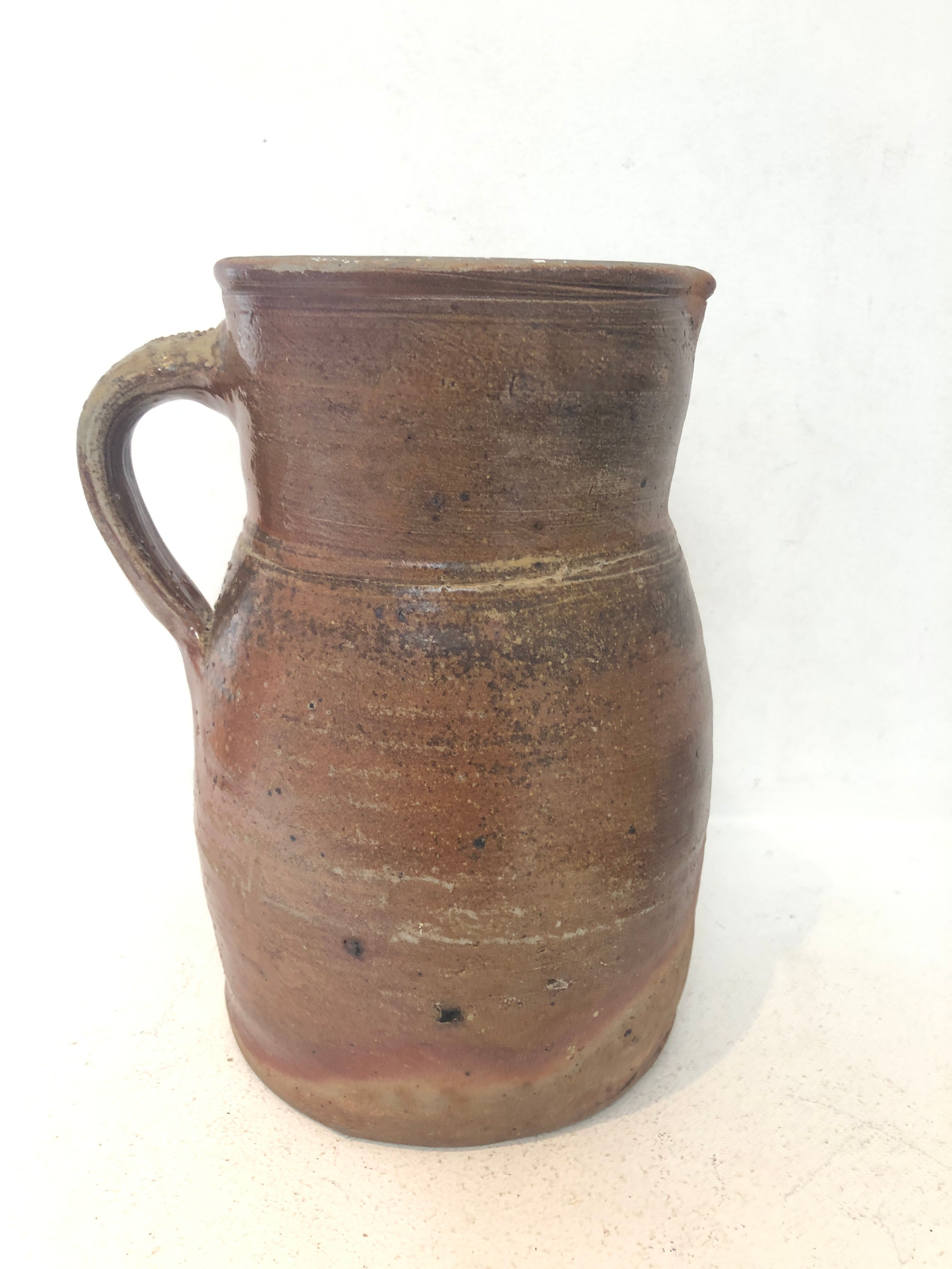 Artisanal terracotta milk pot, 1970