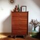 Chiffonier dresser vintage compass feet Scandinavian style
