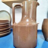 Stoneware carafe Brenne stoneware from France 1960s