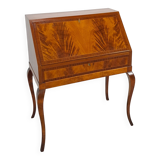 Secrétaire en placage de noyer de Suède, bureau