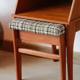 Vintage seat - old telephone cabinet - chippy seats