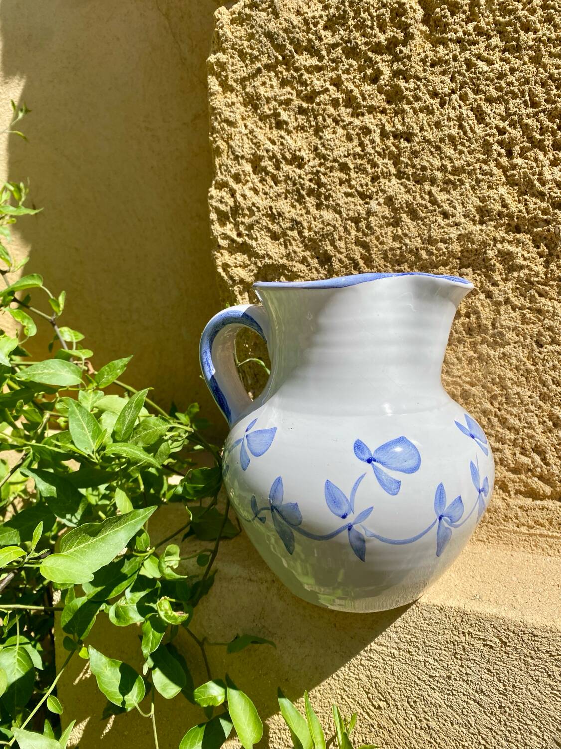 Vintage Var pottery carafe