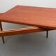 1960s extendible dining table in teakwood