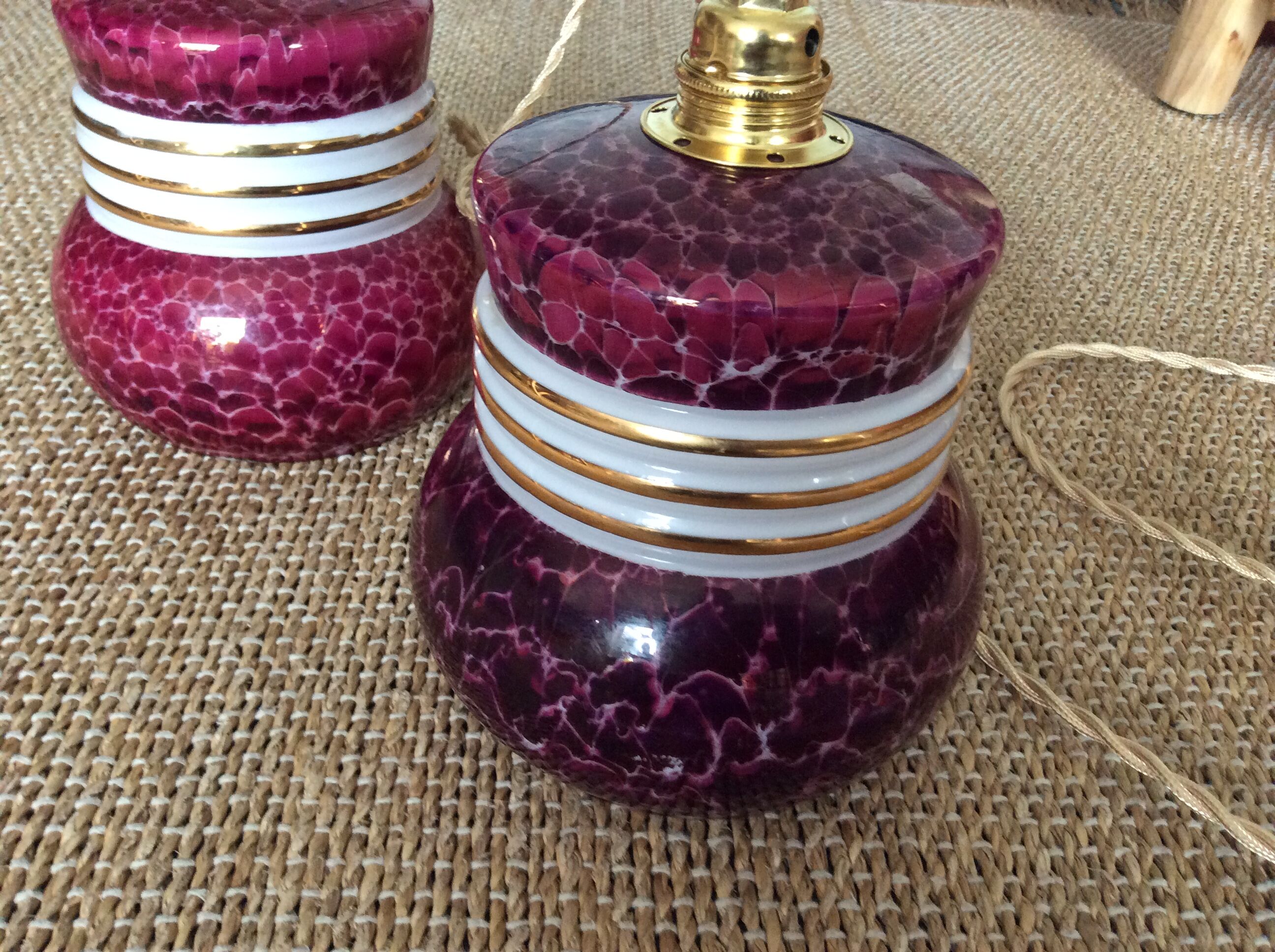 Vintage pendant lamps