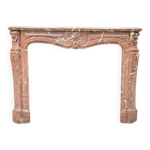 Cheminée De Style Louis - marbre