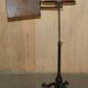 Adjustable Victorian reading or music table Leveson & Son metal