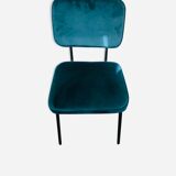 Chaises en velours