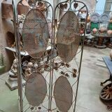 Bird screen, wrought iron 1960, 70