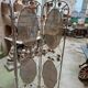 Bird screen, wrought iron, 1960s-70s