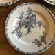 Suite de 3 assiettes Terre de Fer