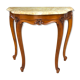Console en merisier et marbre