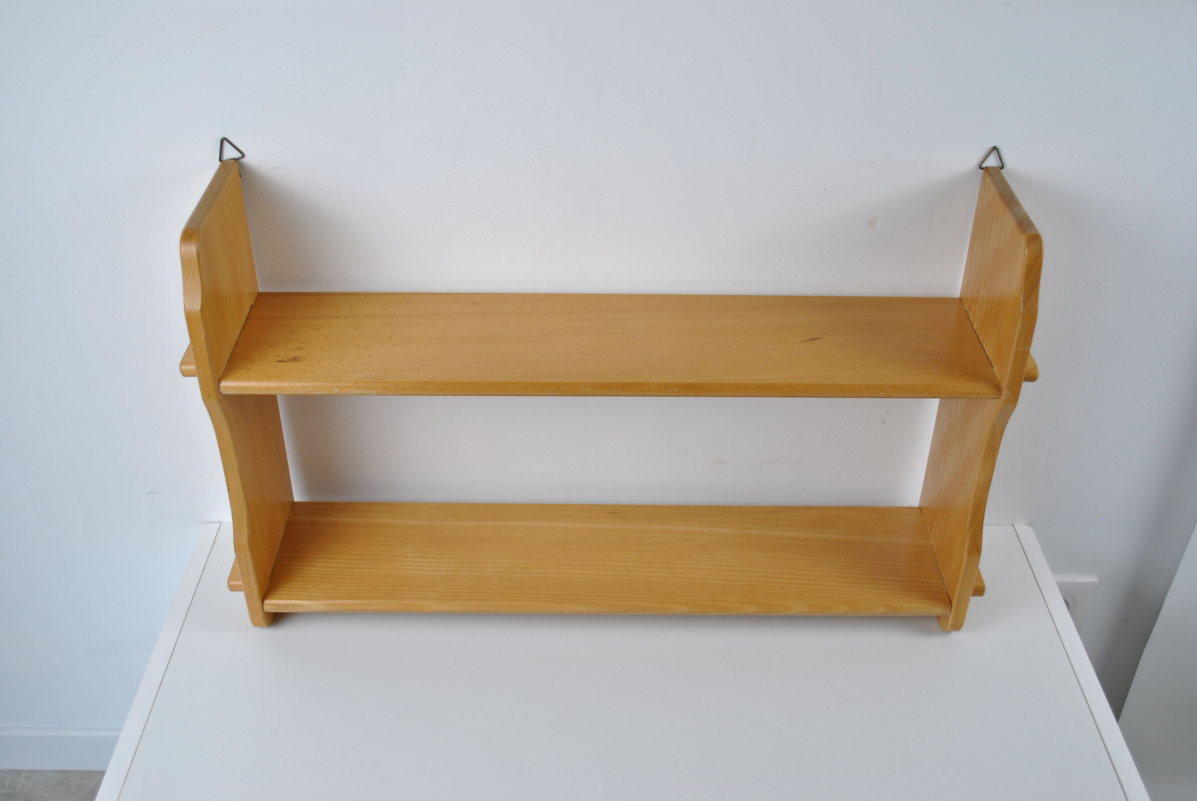 Étagère bois 1970