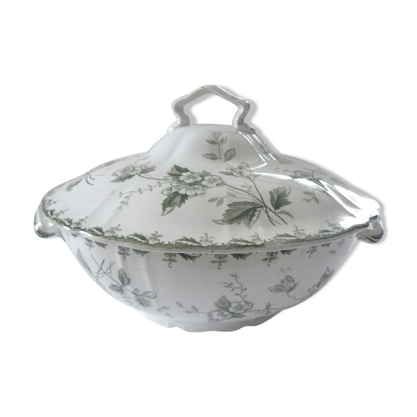 Tureen Earth iron model "Rosette"