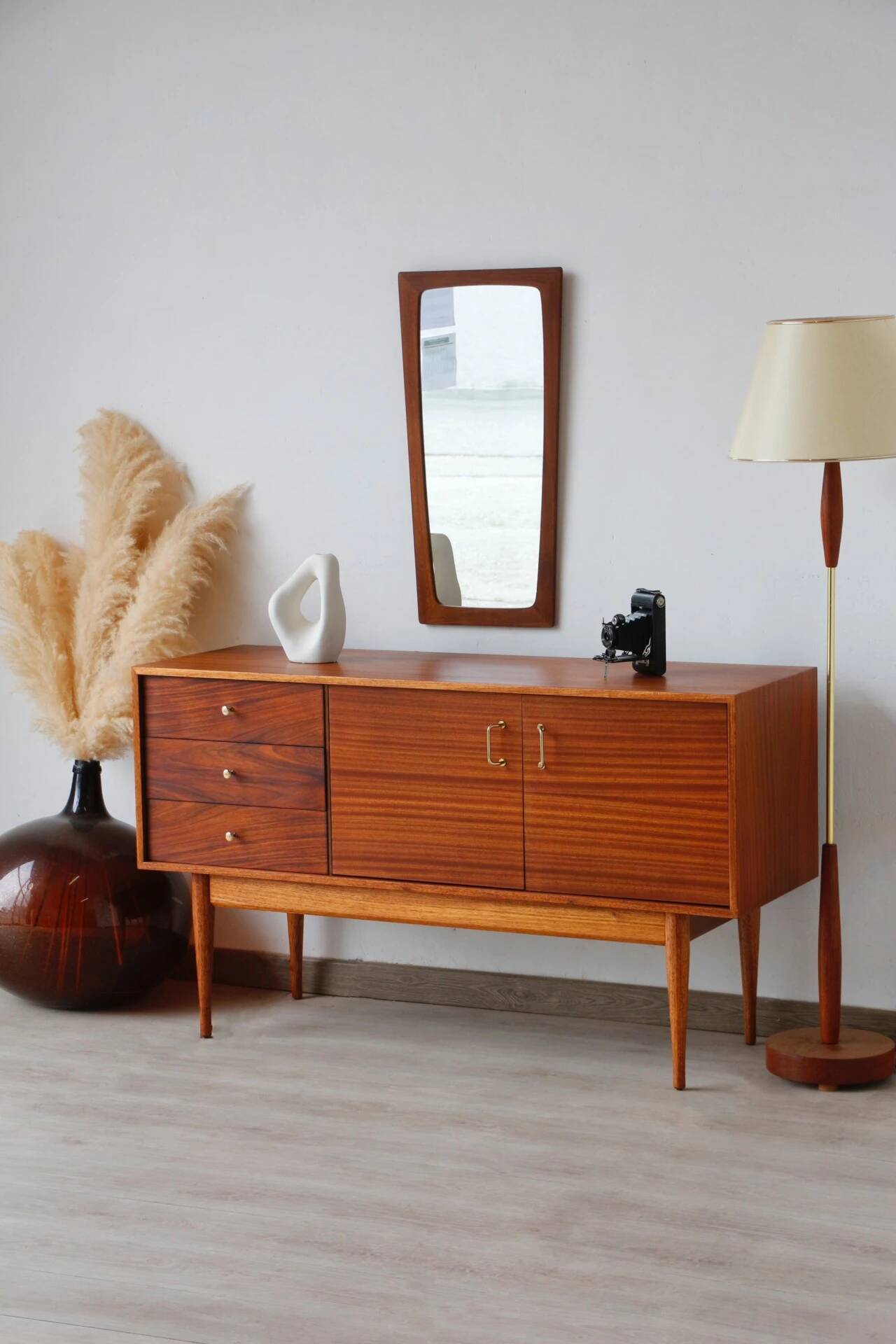 Rosewood mahogany enfilade Uniflex (1960) – Vintage furniture