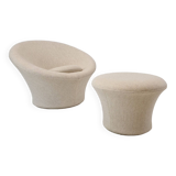 Mushroom Armchair and Ottoman by Pierre Paulin for Artifort, 1960's