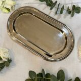Silver-plated foie gras dish