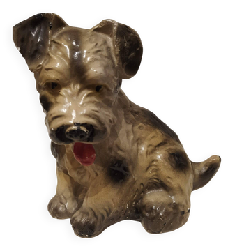 Vintage dog piggy bank