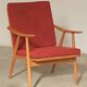 Pair of Boomerang armchairs by Antonin Suman for Ton (Thonet) 60