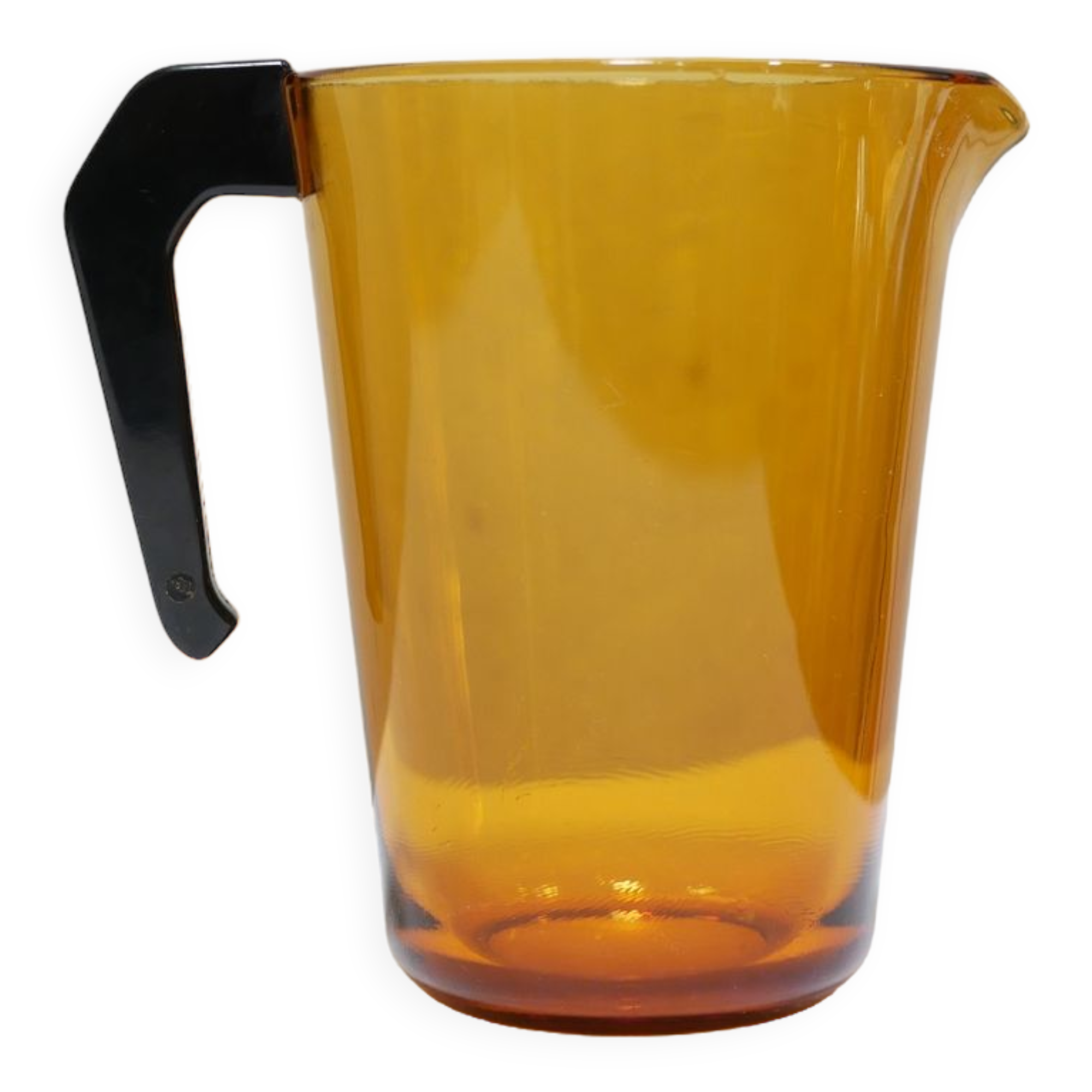Vintage glass pitcher by Vereco, France
