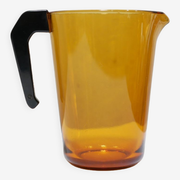 Vintage glass pitcher by Vereco, France