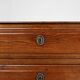 French Rustic Chest of Drawers in Oak with 3 Drawers, 1850s