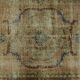 Turkish Anatolian Handmade Vintage Rug 243 cm x 150 cm