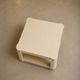 Vintage Space Age coffee table – futuristic 70s design – double pl