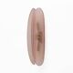 Pair of Fontana Arte Style Mid-century Modern Pink Murano Glass Sconces
