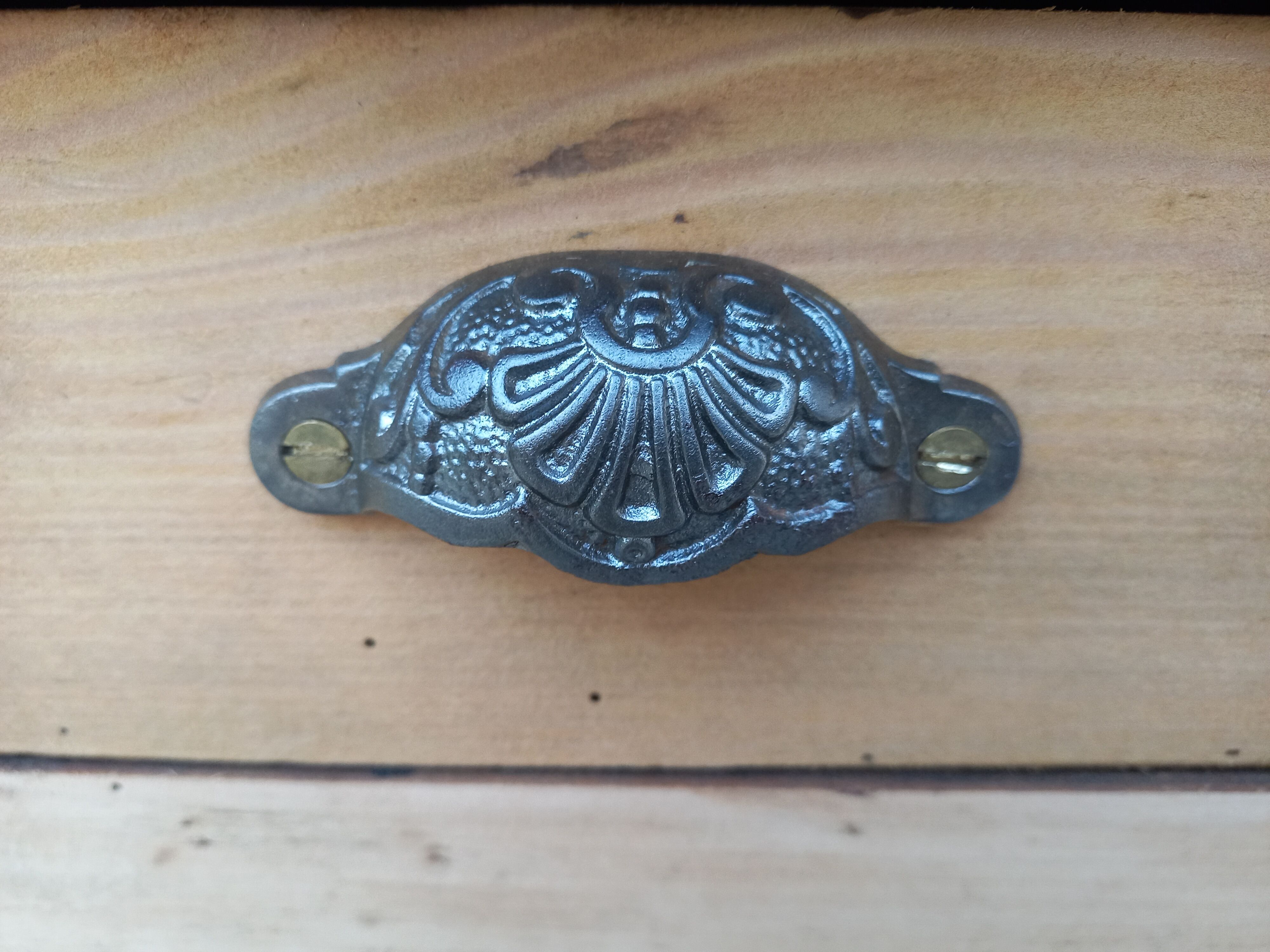 Former store counter, bar