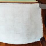 Pair of mahogany armchairs/palm décor/Restoration period