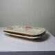 2 raviers anciens Longchamp Pâquerettes en terre de fer polychrome