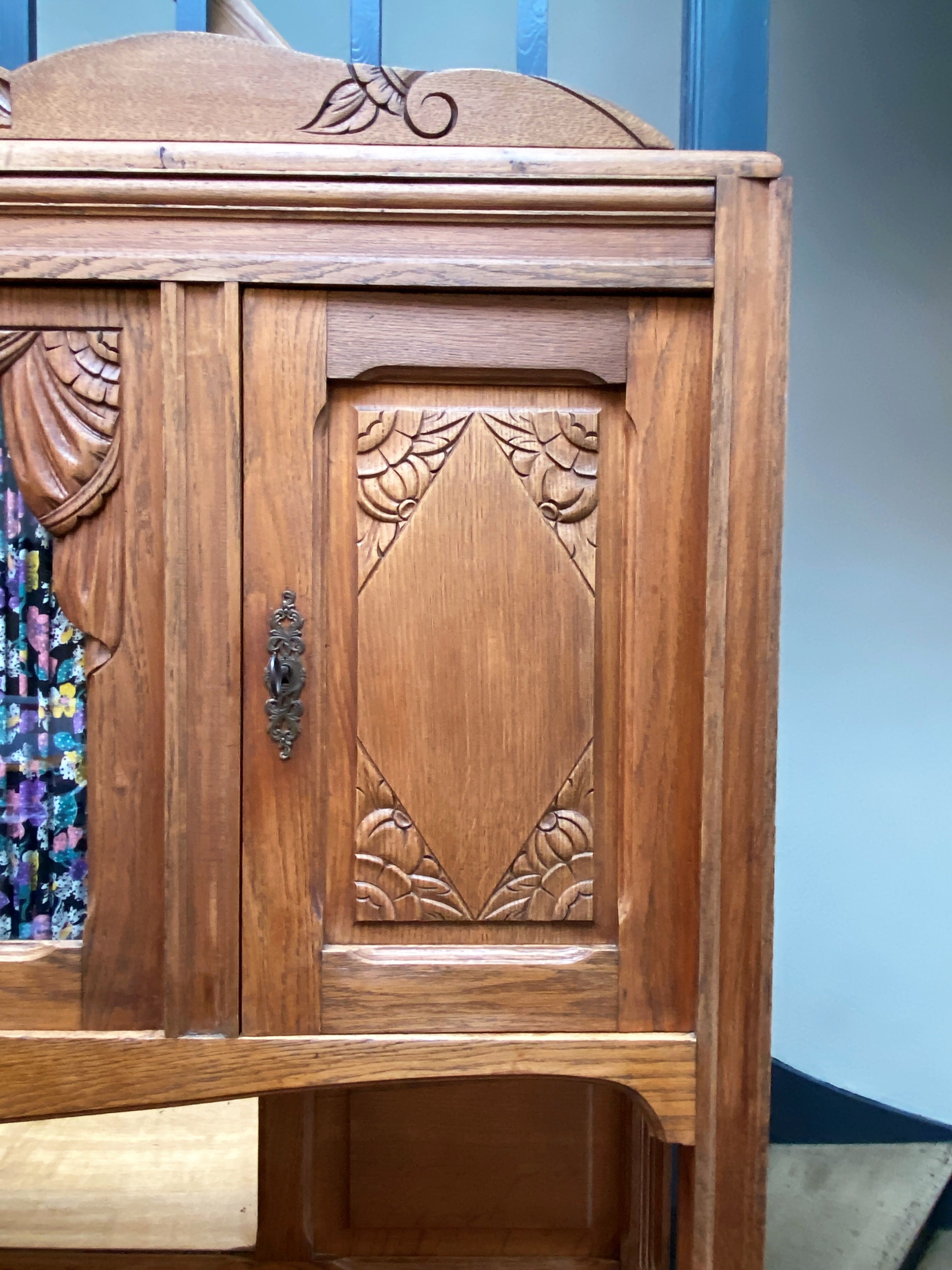 Vaisselier, buffet 2 body 1940