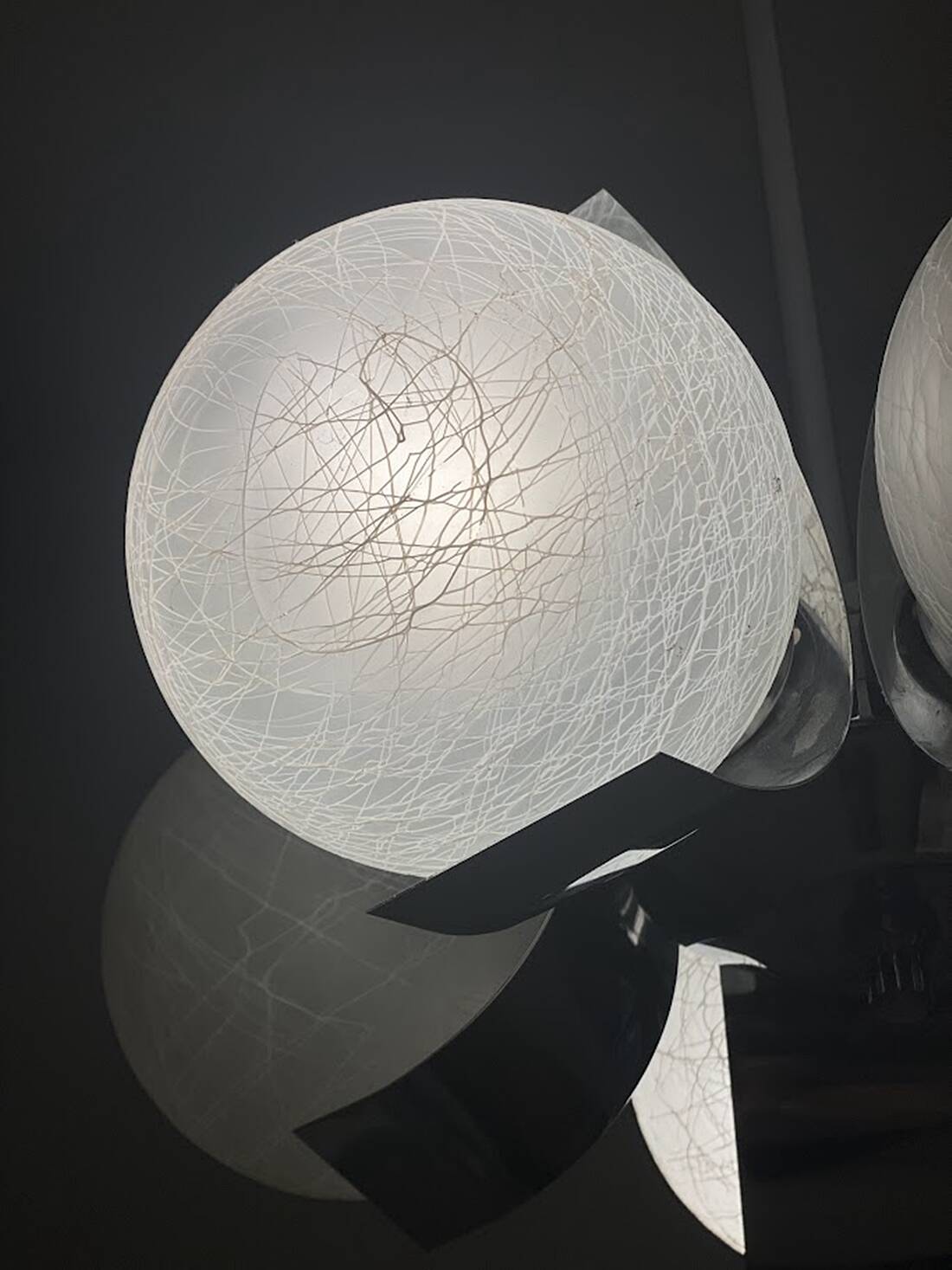 Sputnik Pendant Light Fixture by Szarvasi 1970s