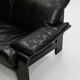 Postmodern German brutalist lounge sofa by Rolf Benz for Musterring, 1990s, set of 2