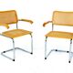 2 fauteuils B64 Marcel Breuer Italy 1990