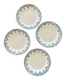 4 ironstone plates