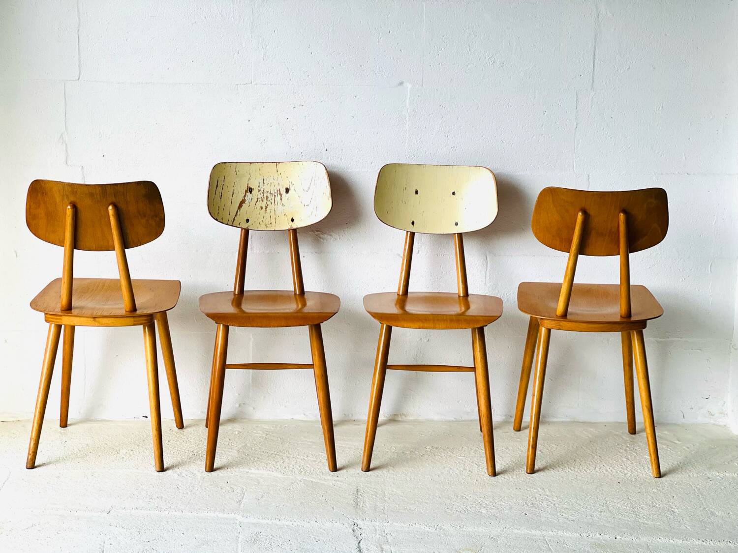 Dining Chairs by TON, 1960’