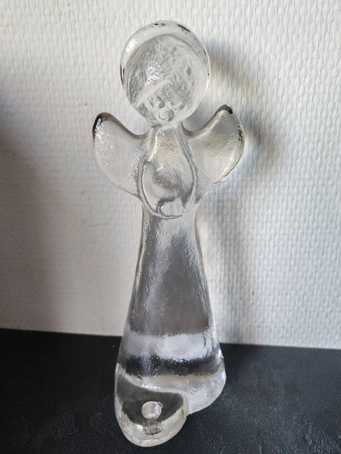 Scandinavian angel candle holder