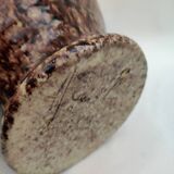 Ceramic vase signed Accolay
