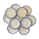 11 Gien porcelain plates