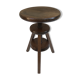 Adjustable tripod stool from the 70s