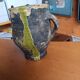 Pot / Jar in smoked and glazed ancient terracotta